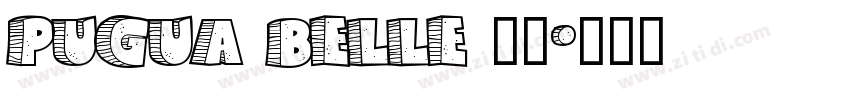 Pugua Belle 常规字体转换